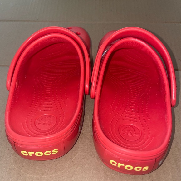 SALE Lightening McQueen Crocs sz 8 - Picture 5 of 6